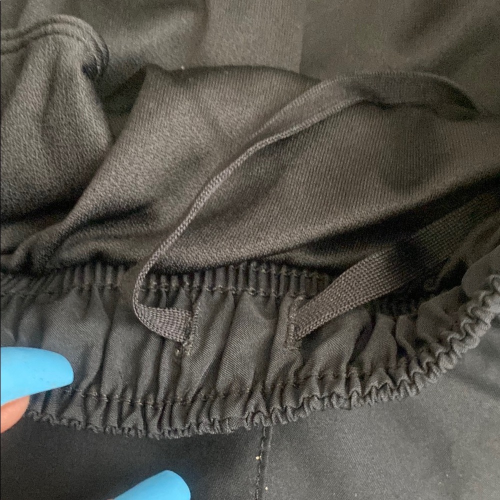 Nike Black and White Athletic Shorts with Dri-FIT Technology - Picture 4 of 7